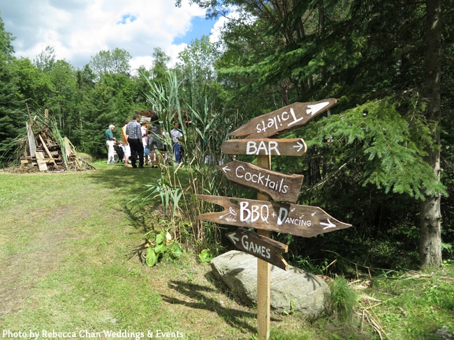 Keeping guests cool for a summer wedding ceremony