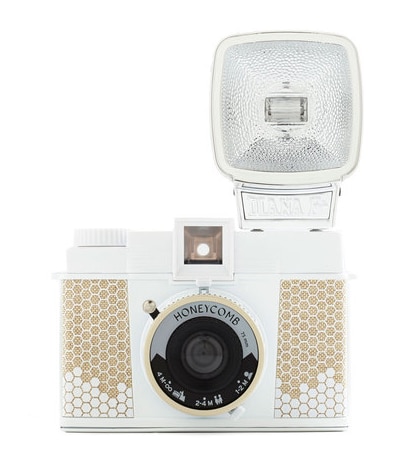 Diana F+ Lomography Camera in Honeycomb