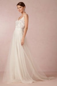 BHLDN Lace wedding dress