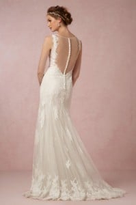 BHLDN wedding lace dress