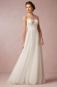 BHLDN Lace wedding dress