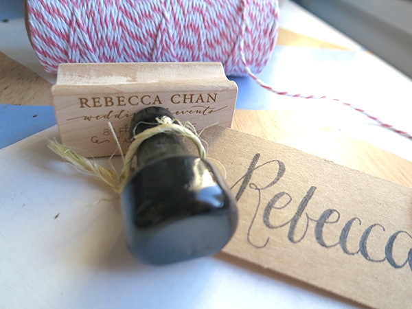 Custom Return Address Stamp by SarahTypes