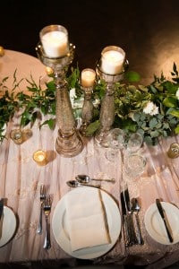 Classic Ivory and Champagne Wedding