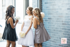 Bridesmaid dress trends for modern weddings - Different colour but same style