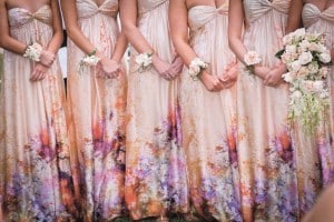 Bridesmaid dress trends for modern weddings - floral