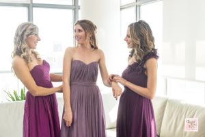 Bridesmaid dress trends for modern weddings - Same colour but different style