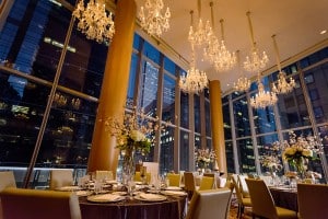 Cherry Blossom Wedding at Shangri-La Hotel Toronto - Cherry blossom centrepieces