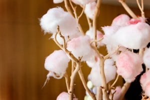 Cherry Blossom Wedding at Shangri-La Hotel Toronto - Cotton Candy tree