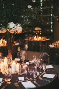 A modern black-tie affair. Planner: Rebecca Chan Weddings and Events rebeccachan.ca To see more, visit rebeccachan.ca