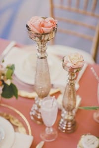 Coral and Gold Wedding Inspiration - See more at Rebecca Chan Weddings and Events rebeccachan.ca