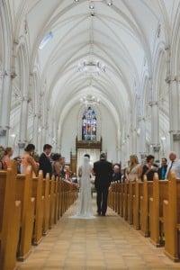 Ceremony at St. Basils Toronto. Classy Malaparte Wedding. Rebecca Chan Weddings and Events rebeccachan.ca