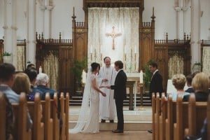 Ceremony at St. Basils Toronto. Classy Malaparte Wedding. Rebecca Chan Weddings and Events rebeccachan.ca