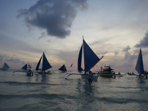 Luxury Honeymoon in Boracay Philippines - Sunset in Boracay