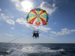 Luxury Honeymoon in Boracay Philippines - Parasailing