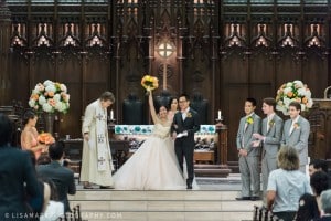 Whimsical hot air balloon and peaches wedding, by Rebecca Chan Weddings and Events rebeccachan.ca