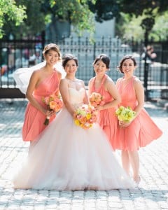 Whimsical hot air balloon and peaches wedding, by Rebecca Chan Weddings and Events rebeccachan.ca