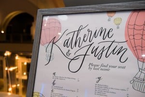 Whimsical hot air balloon and peaches wedding, by Rebecca Chan Weddings and Events rebeccachan.ca