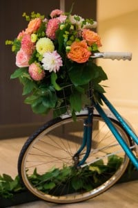 Whimsical hot air balloon and peaches wedding, by Rebecca Chan Weddings and Events rebeccachan.ca