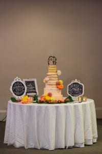 Whimsical hot air balloon and peaches wedding, by Rebecca Chan Weddings and Events rebeccachan.ca