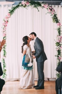 Multicultural Toronto Wedding at 2nd Floor Events featured on Style Me Pretty Canada