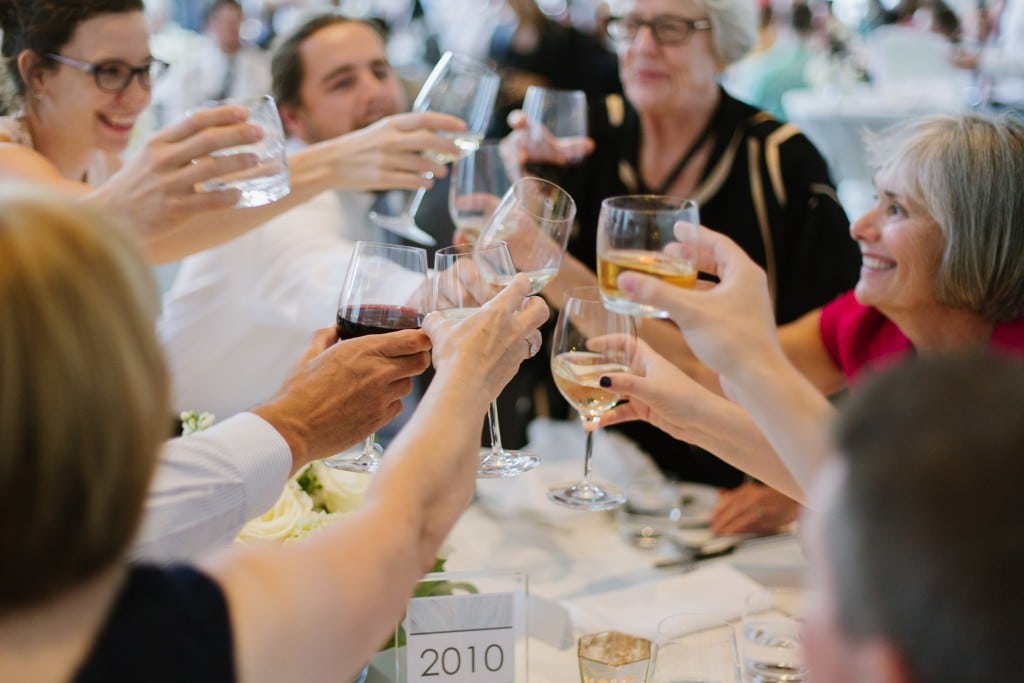 Modern White Wedding at Malaparte in Toronto