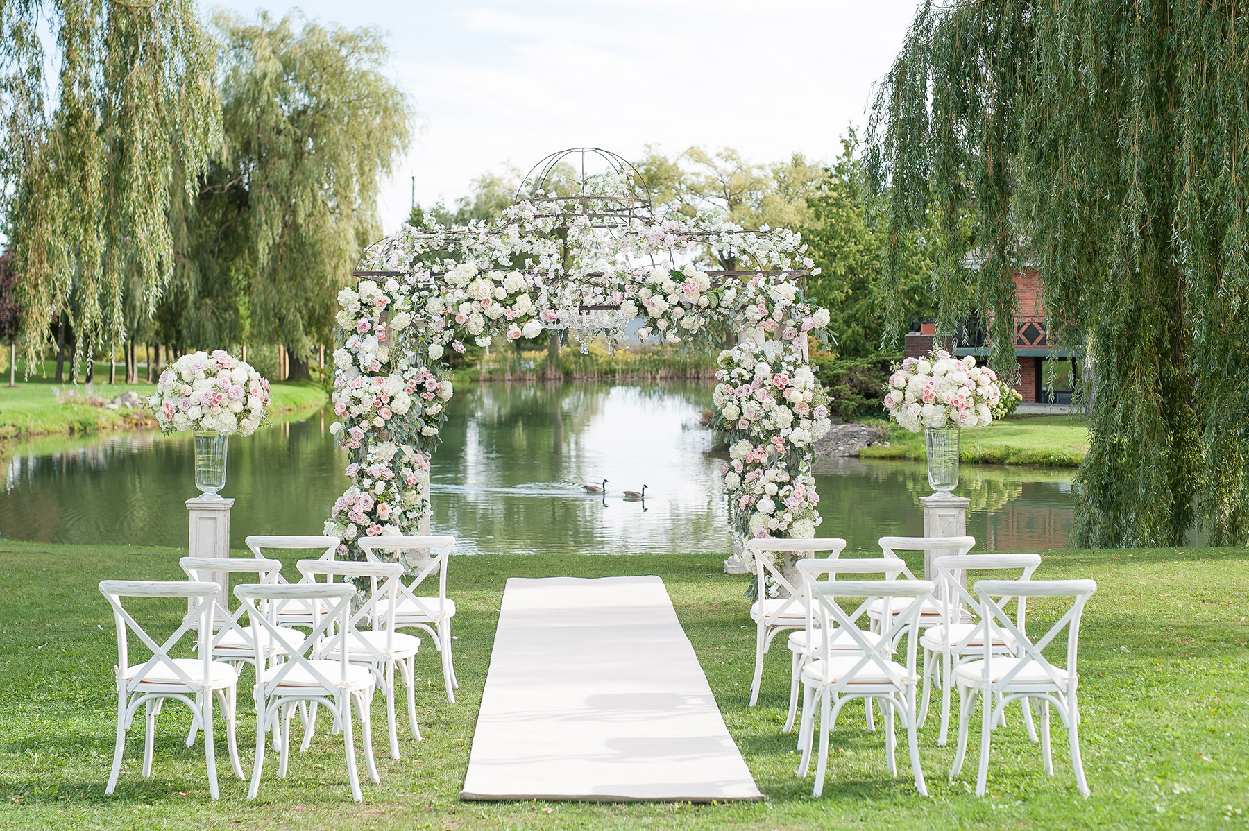 Intimate and Luxe Blush Wedding on Wedluxe