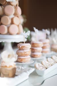 Blush Pink Ontario Winery wedding - luxury sweets table