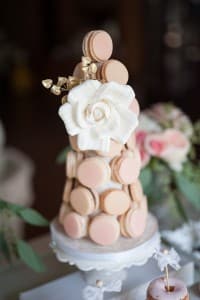 Blush Pink Ontario Winery wedding - luxury sweets table