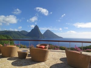 St. Lucia honeymoon ideas - Jade Mountain Resort