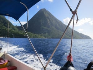 St. Lucia honeymoon ideas - Water Taxi by Sugar Beach