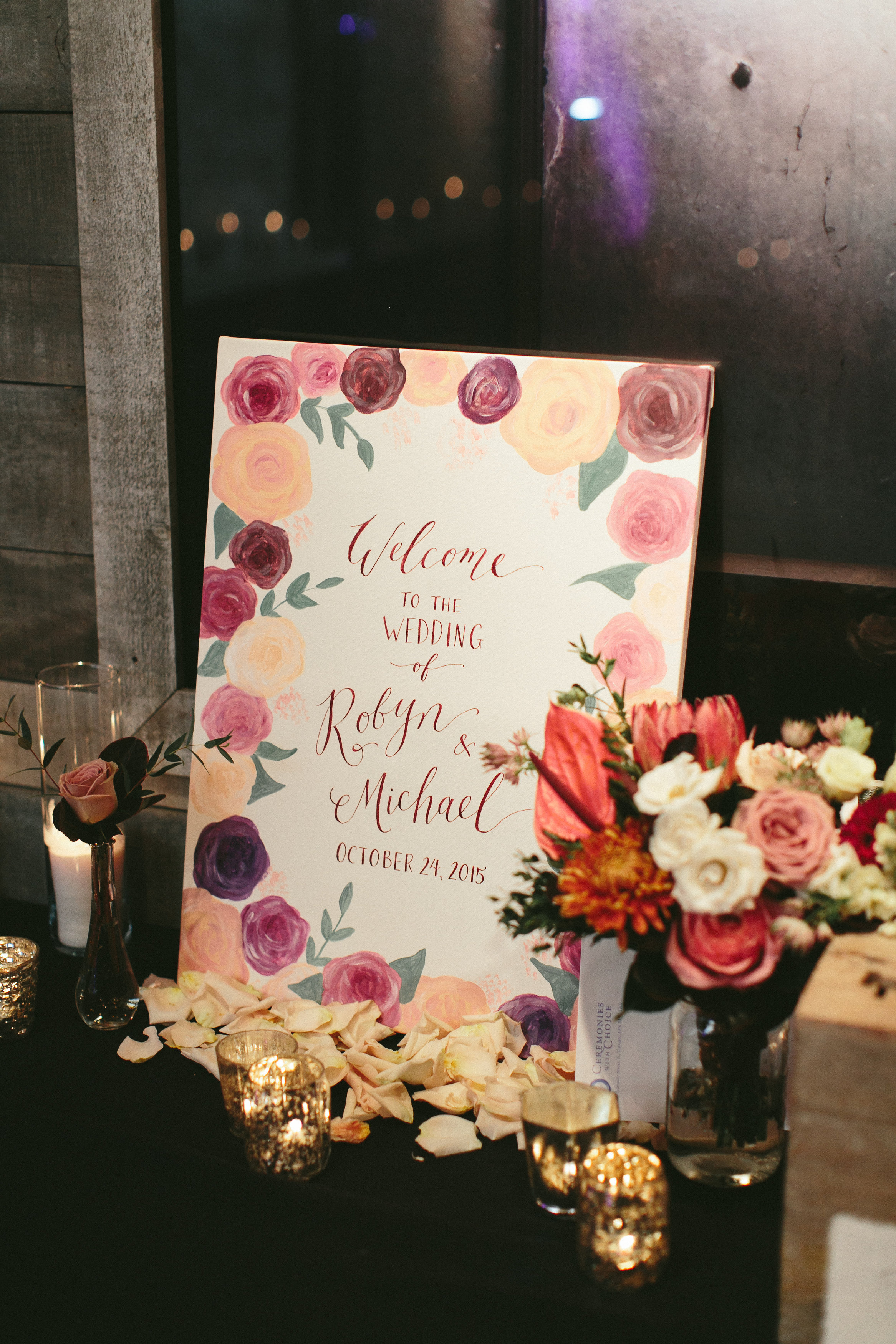 Elegant and Rustic Toronto Wedding in the Distillery District 