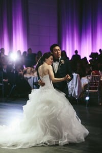 Sophisticated Garden-Inspired Wedding in Toronto at the Grand Luxe - first dance