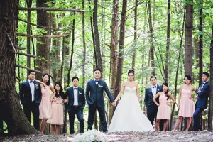 Quirky outdoor wedding at Kortright Centre