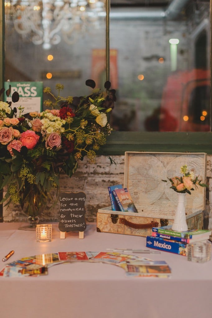 Intimate wedding at Balzac's in the Distillery District