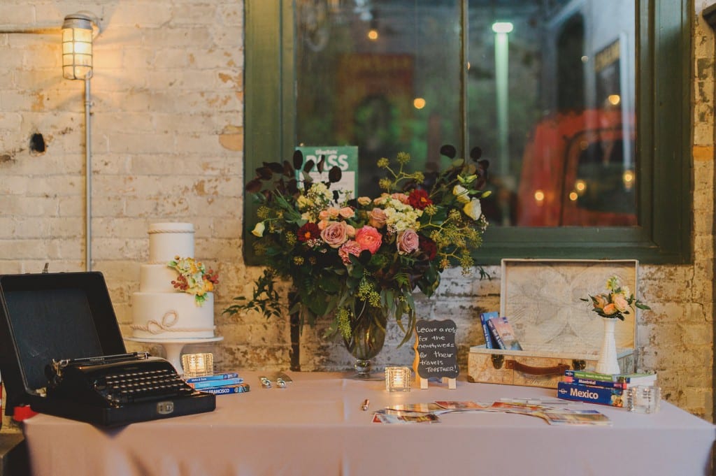 Intimate wedding at Balzac's in the Distillery District with Coriander Girl