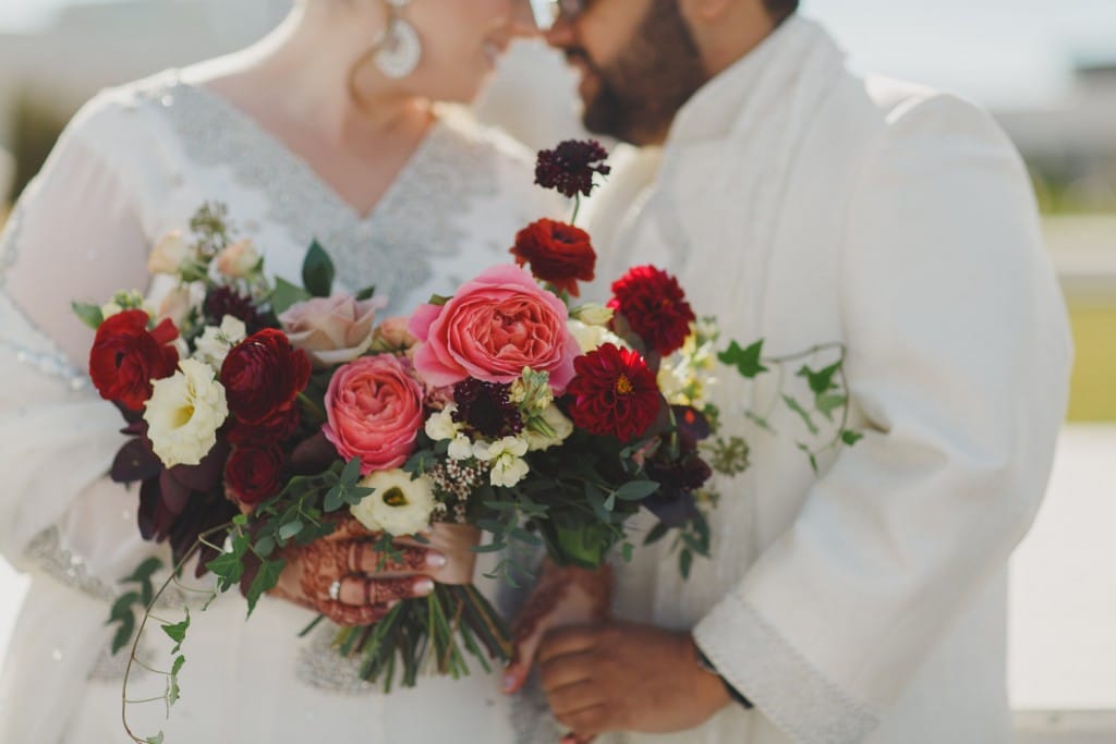 Intimate wedding at Balzac's in the Distillery District