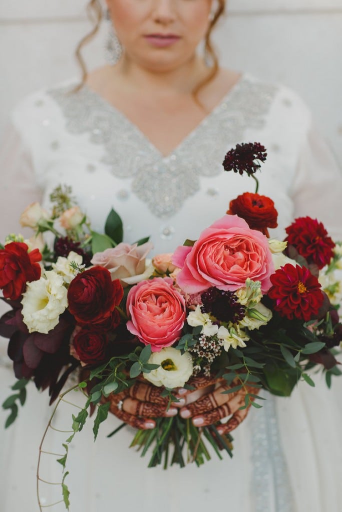 Intimate wedding at Balzac's in the Distillery District