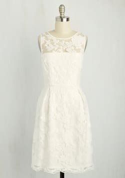 Modcloth bridal collection - Bride and precedence dress