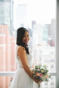Modern wedding at Canoe Restaurant