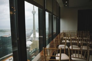 Modern wedding at Canoe Restaurant