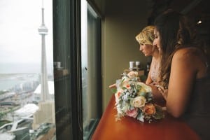 Modern wedding at Canoe Restaurant