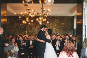 Modern wedding at Canoe Restaurant