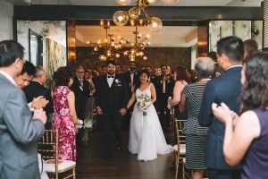 Modern wedding at Canoe Restaurant
