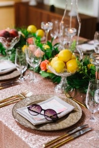 Our summer garden inspired table featured in the Cityline Wedding Special. Designed by Rebecca Chan Weddings and Events rebeccachan.ca