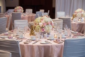 Modern Blush Wedding with Lucas Nogueira of the Toronto Raptors