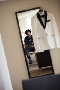 Modern Blush Wedding with Lucas Nogueira of the Toronto Raptors