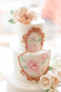 Sweets table - Ombre and Blush Wedding at Malaparte