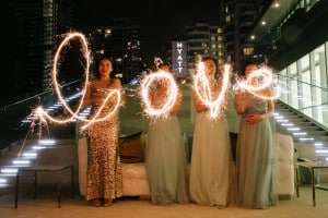 Ombre and Blush Wedding at Malaparte