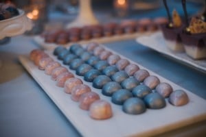 Dreamy sweets table from Monde Du Chocolat - Whimsical wedding at Toronto Board of Trade
