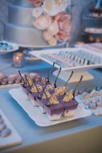 Dreamy sweets table from Monde Du Chocolat - Whimsical wedding at Toronto Board of Trade